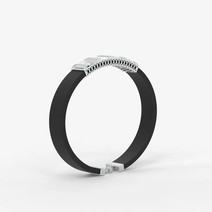 Draevor Spikebar Diamond Bracelet