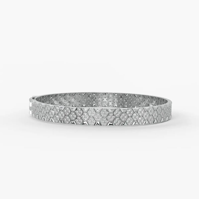 Hexoro Crown Mosaic Bracelet for Men