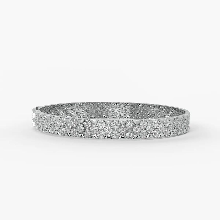 Hexoro Crown Mosaic Bracelet for Men