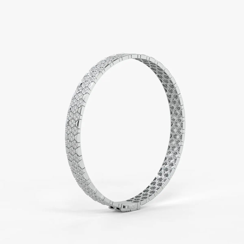 Hexoro Crown Mosaic Bracelet for Men