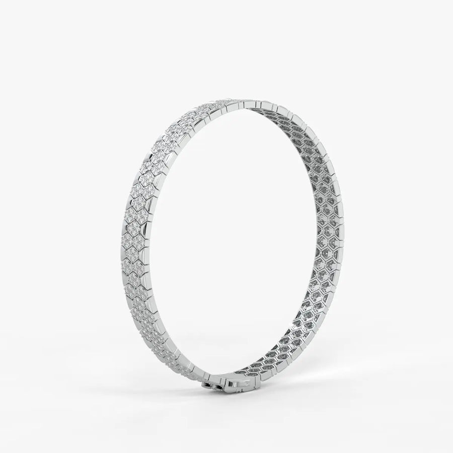 Hexoro Crown Mosaic Bracelet for Men