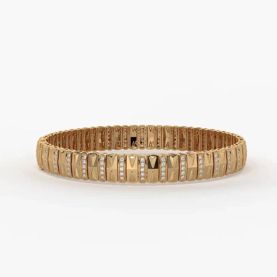 Varello Diamond Ridge Bracelet