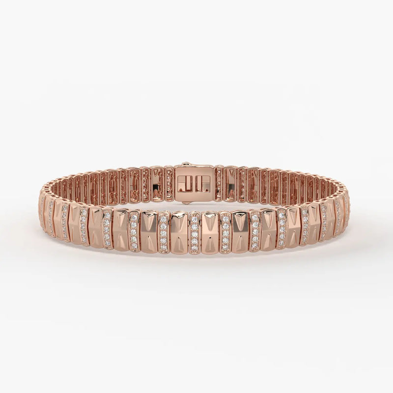 Varello Diamond Ridge Bracelet