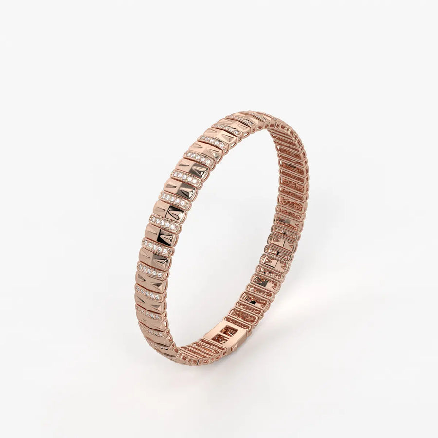 Varello Diamond Ridge Bracelet