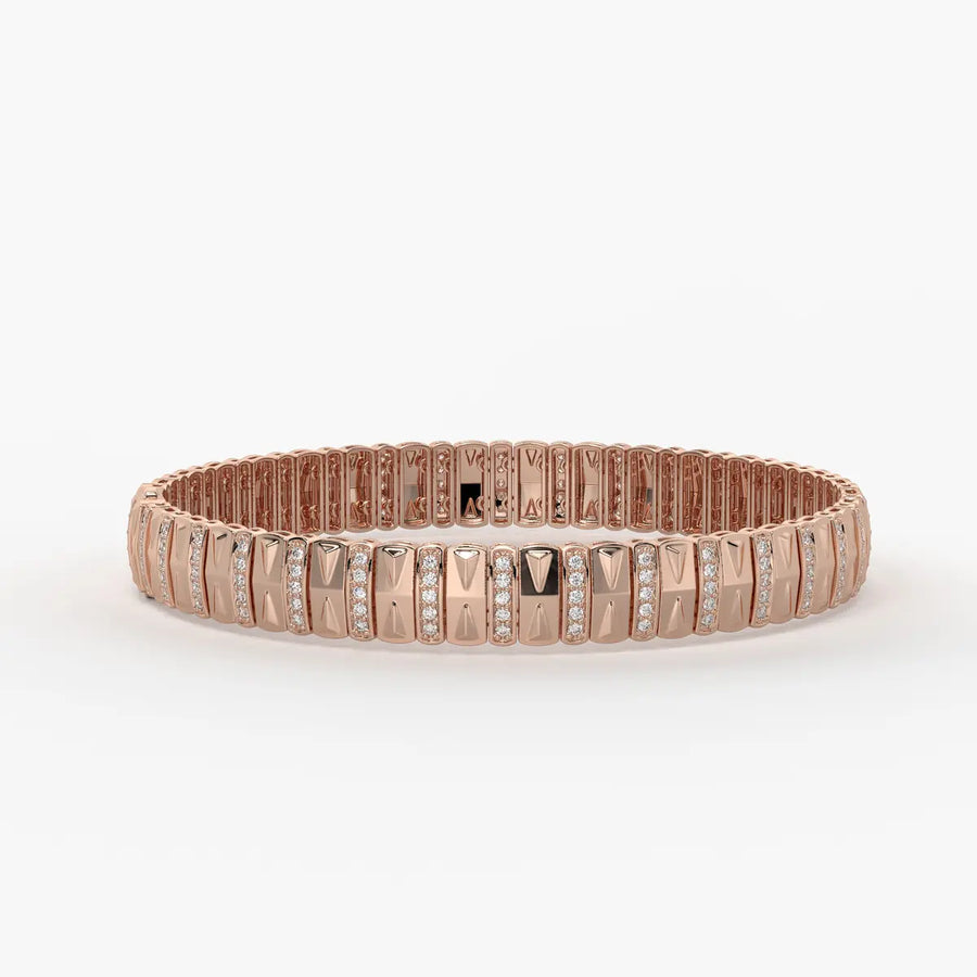 Varello Diamond Ridge Bracelet