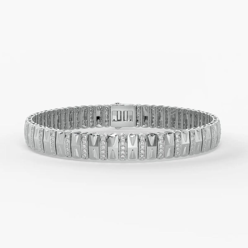 Varello Diamond Ridge Bracelet
