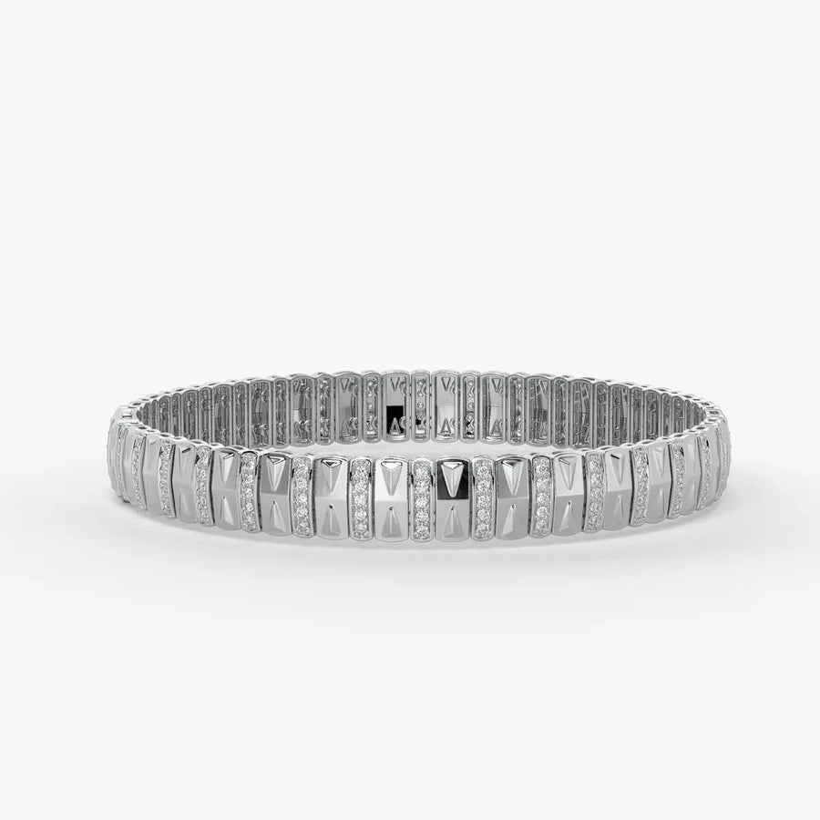Varello Diamond Ridge Bracelet