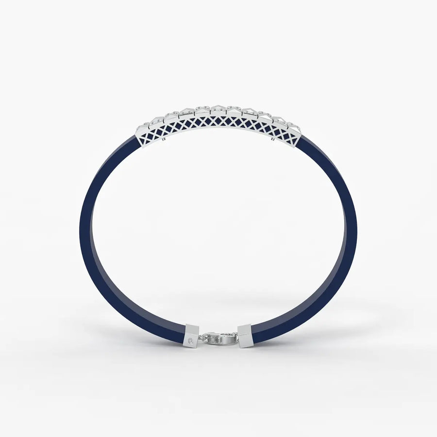 Vortan Crest Prism Block Bracelet for Men