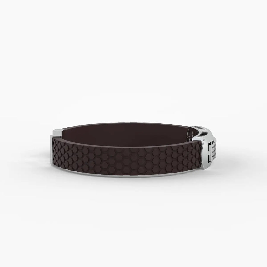 Averon Crest Triple Panel Bracelet for Men