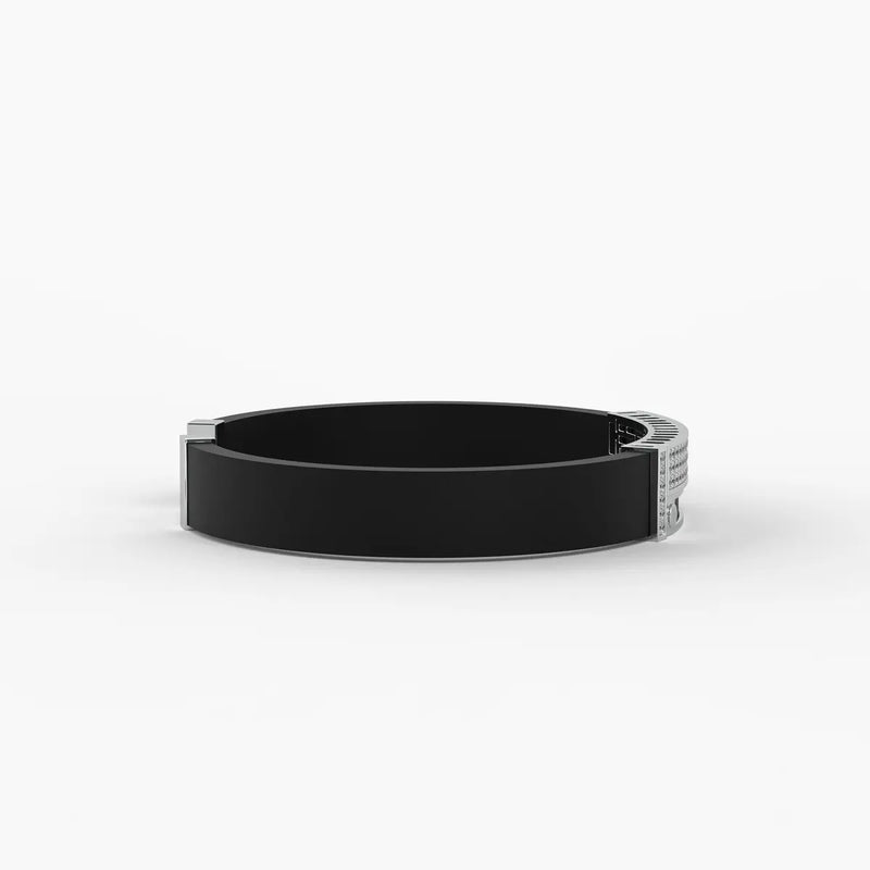 Zorvan Lockframe Diamond Bracelet