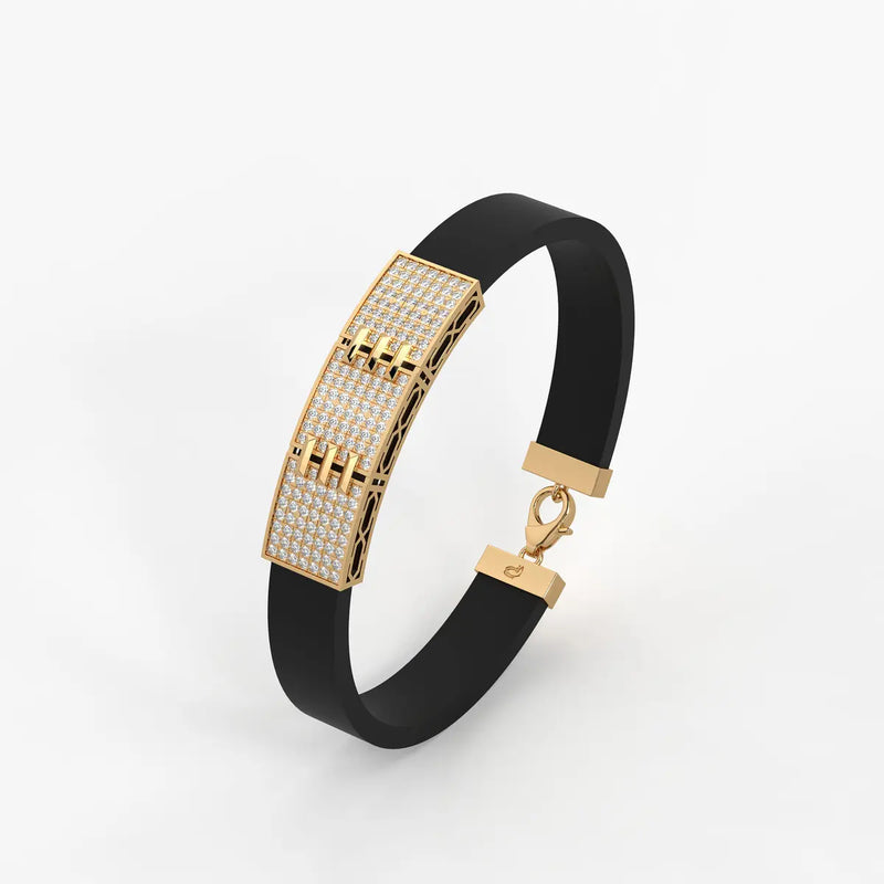 Veltique Diamond Barlock Bracelet