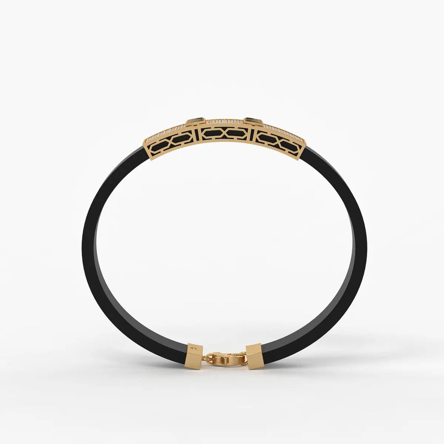 Veltique Diamond Barlock Bracelet