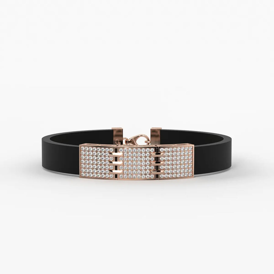 Veltique Diamond Barlock Bracelet