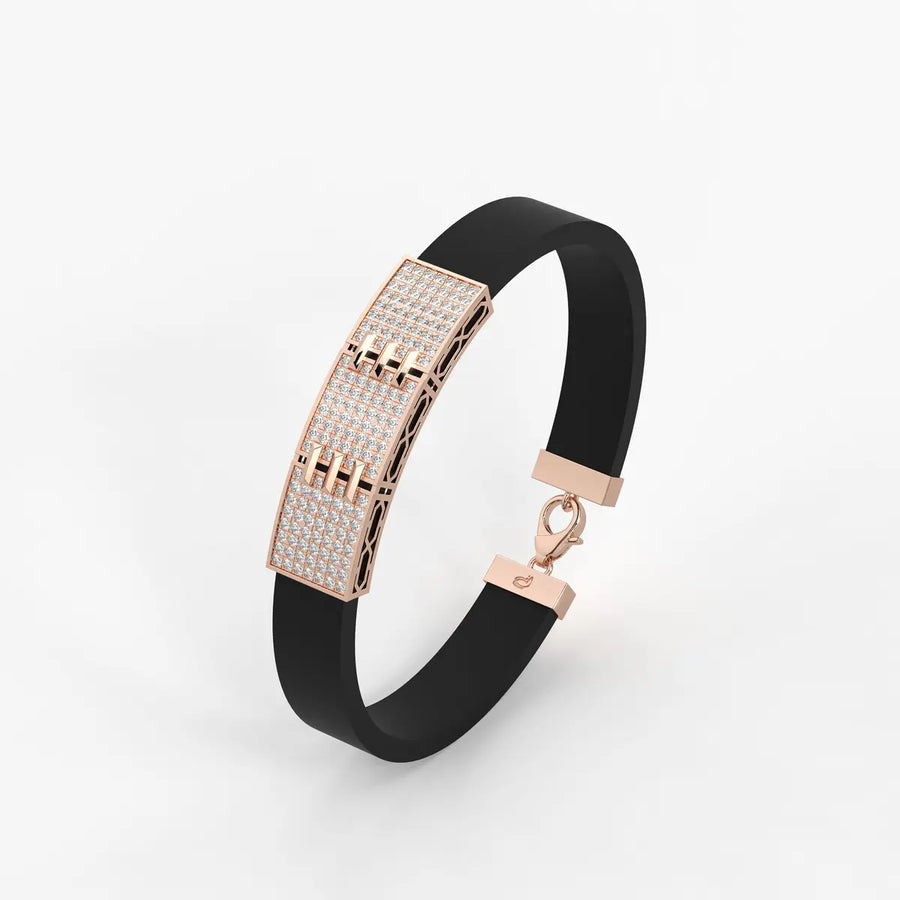 Veltique Diamond Barlock Bracelet