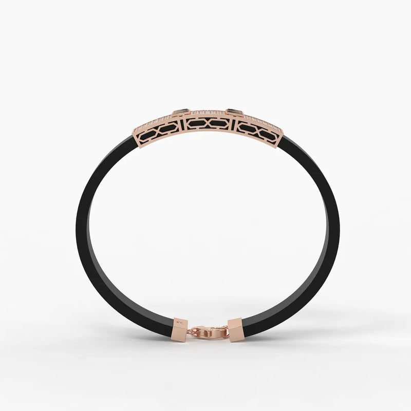 Veltique Diamond Barlock Bracelet