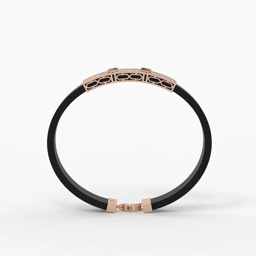 Veltique Diamond Barlock Bracelet