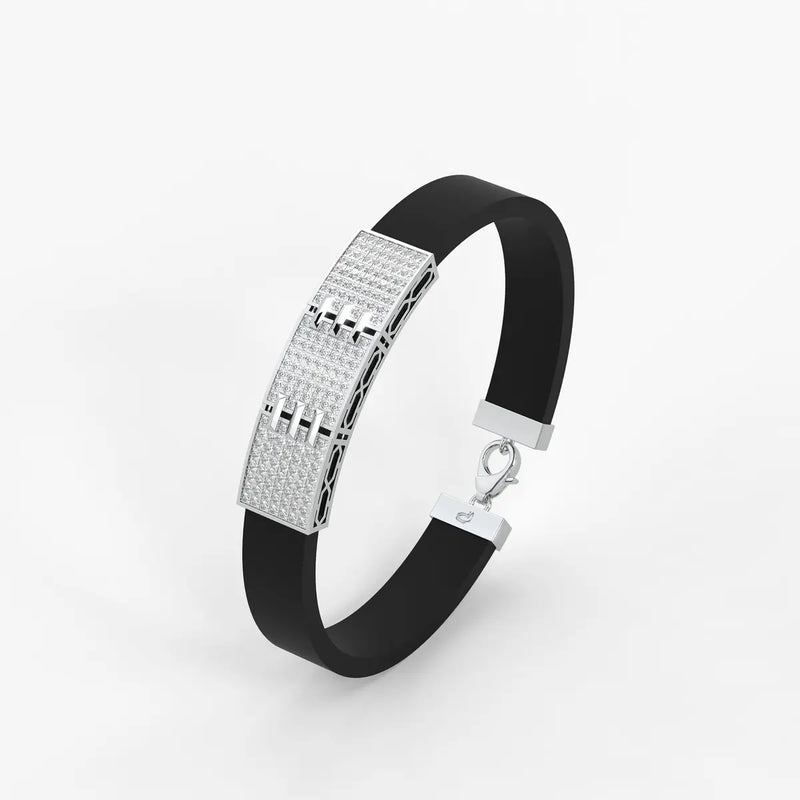 Veltique Diamond Barlock Bracelet
