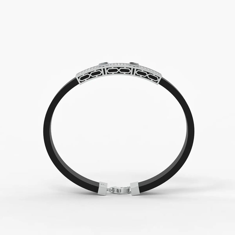 Veltique Diamond Barlock Bracelet