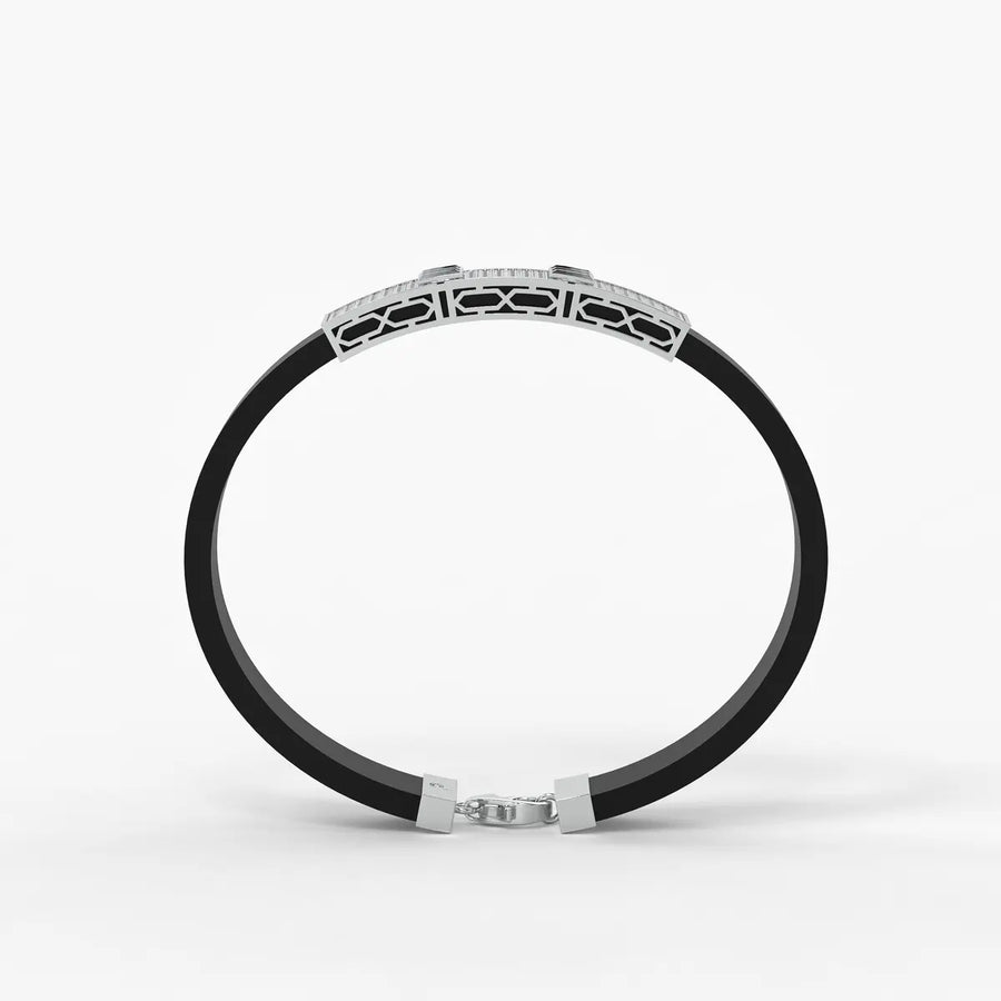 Veltique Diamond Barlock Bracelet