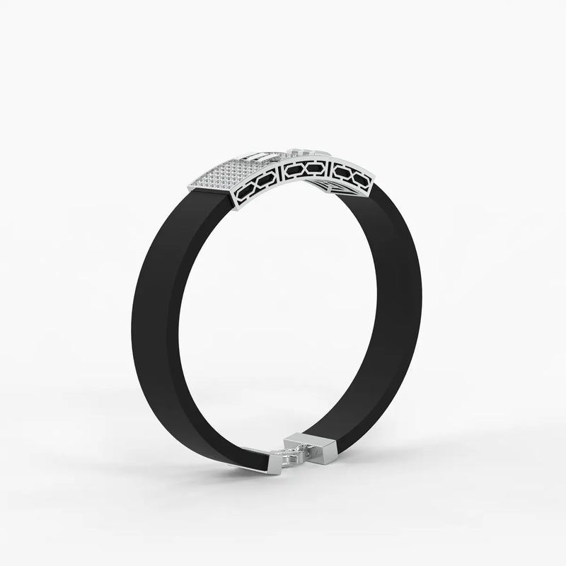 Veltique Diamond Barlock Bracelet