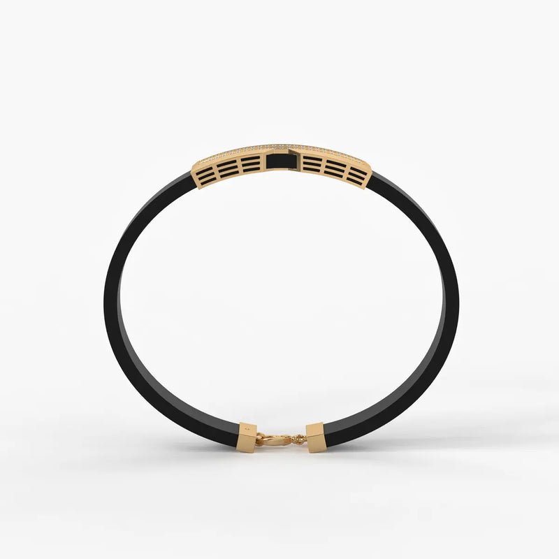 Zayron Dual Crest Command Bracelet for Men