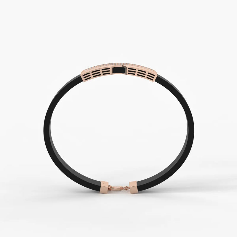 Zayron Dual Crest Command Bracelet for Men