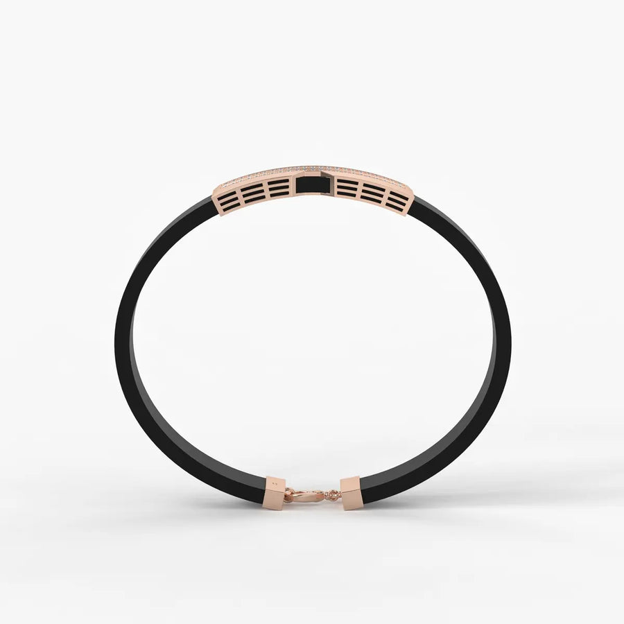 Zayron Dual Crest Command Bracelet for Men