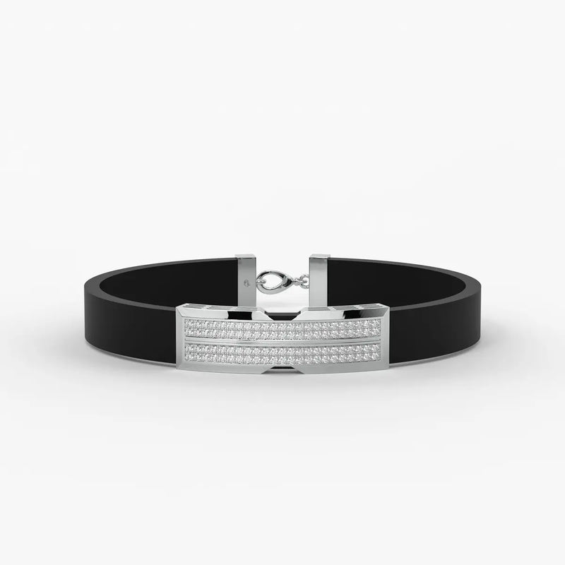Zayron Dual Crest Command Bracelet for Men