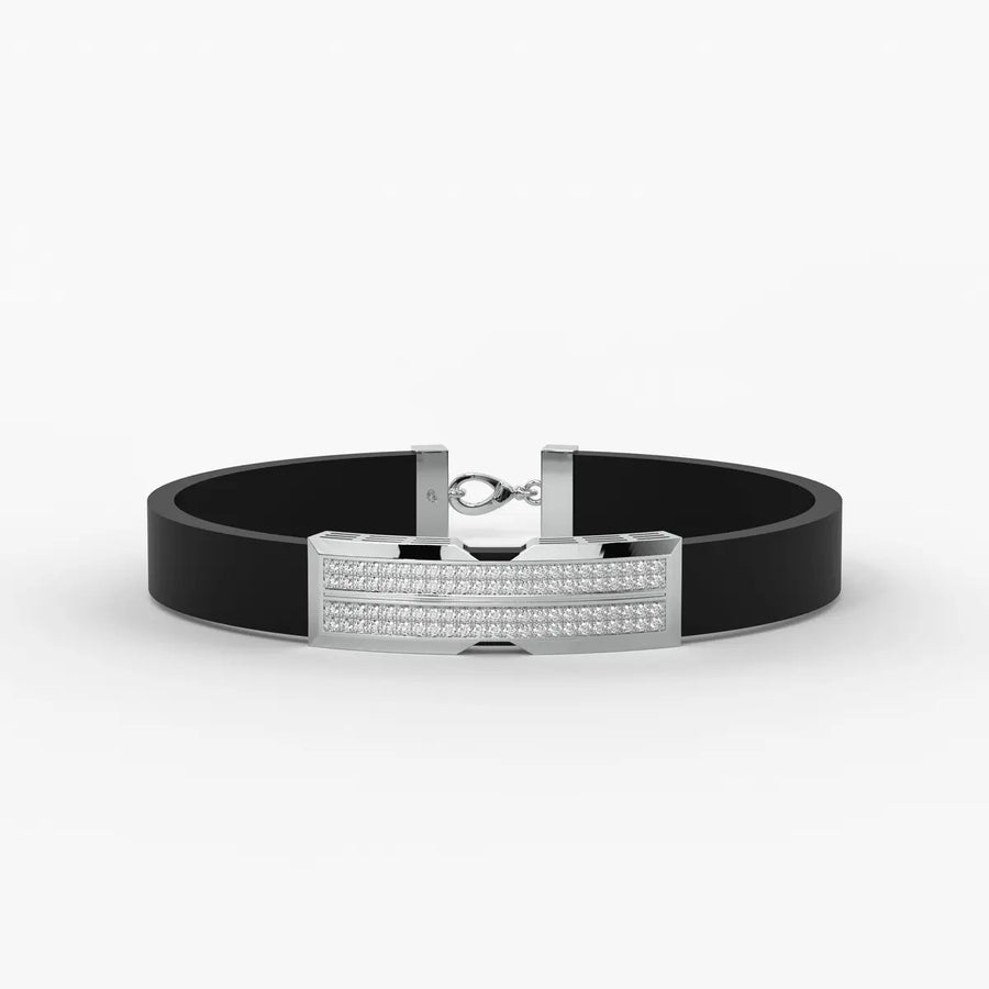 Zayron Dual Crest Command Bracelet for Men