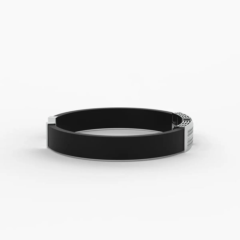Zayron Dual Crest Command Bracelet for Men
