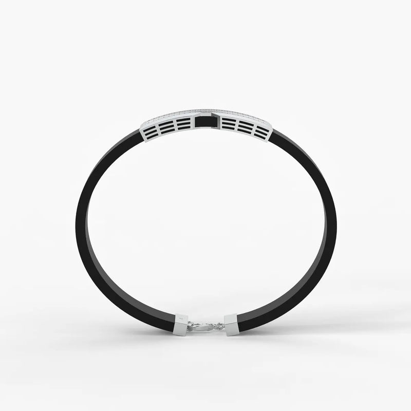 Zayron Dual Crest Command Bracelet for Men