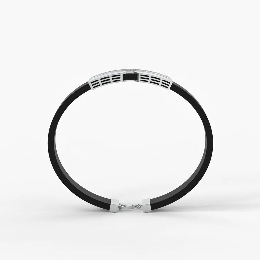 Zayron Dual Crest Command Bracelet for Men