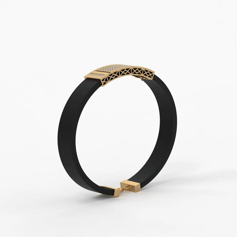 Vortiq Imperial Grid Bracelet for Men