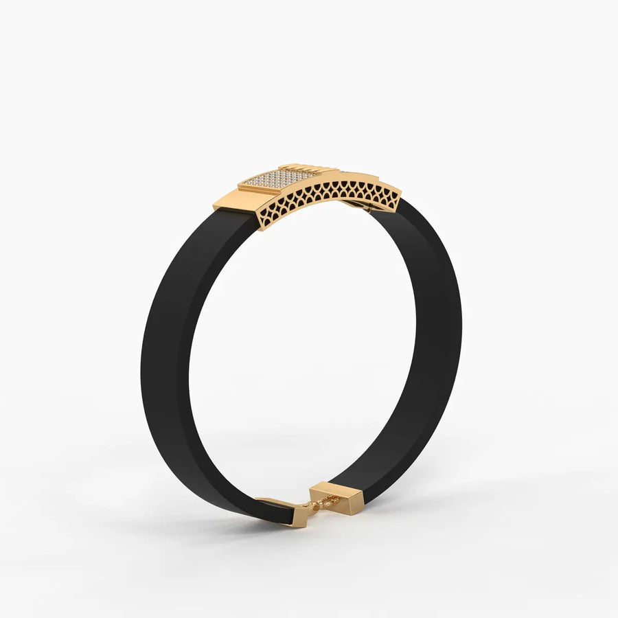 Dravik Regent Grid Bracelet for Men