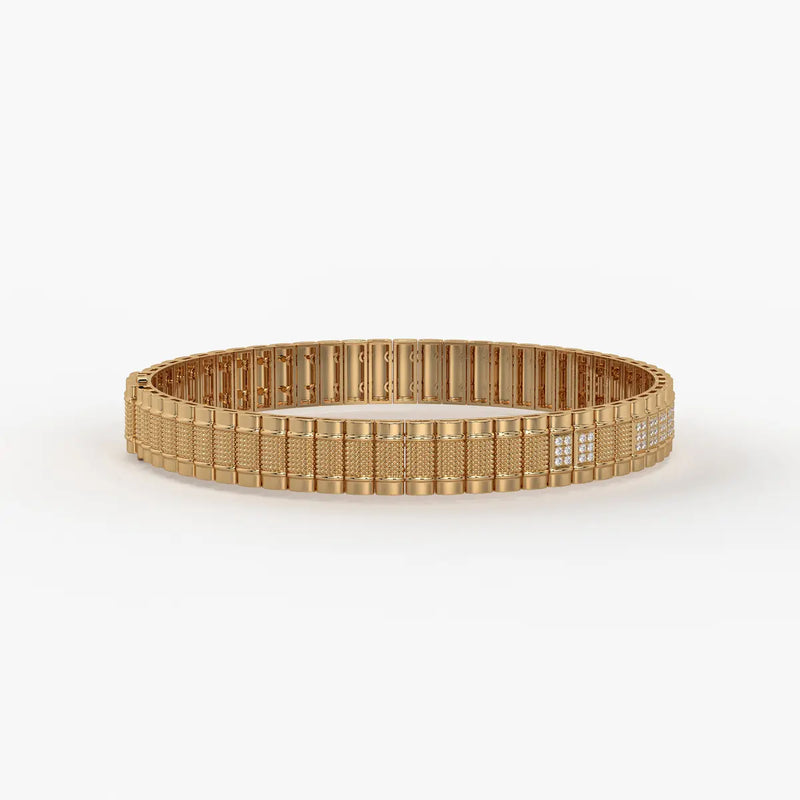 Regalix Vault Link Bracelet For Men