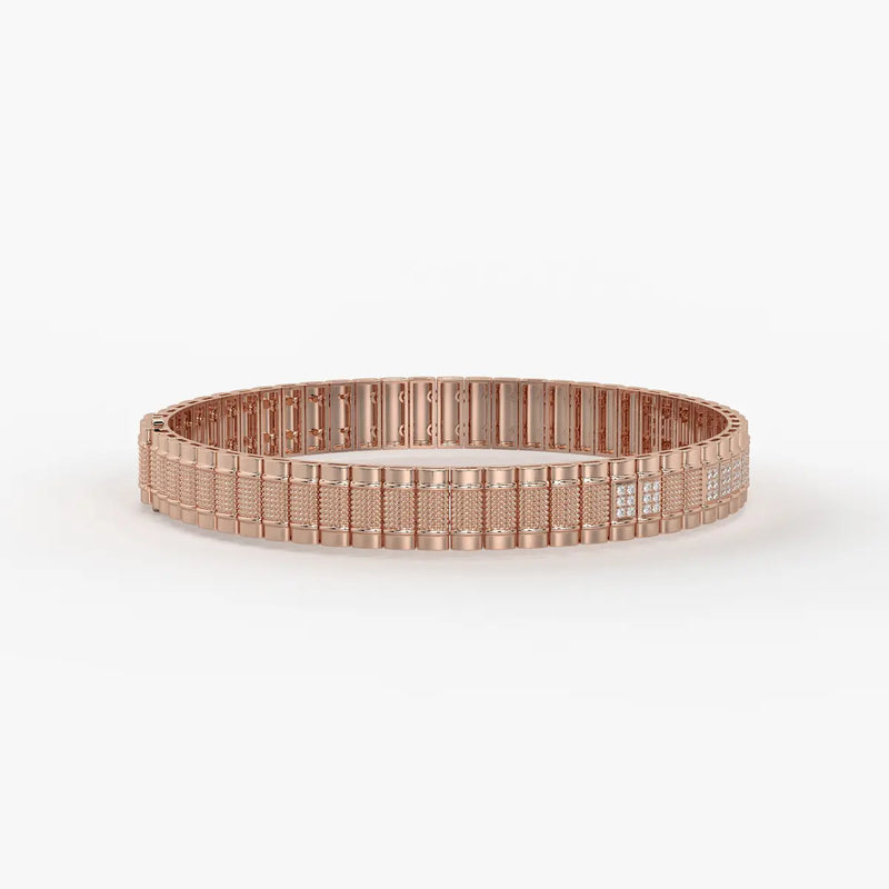 Regalix Vault Link Bracelet For Men