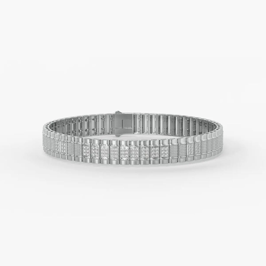 Regalix Vault Link Bracelet For Men