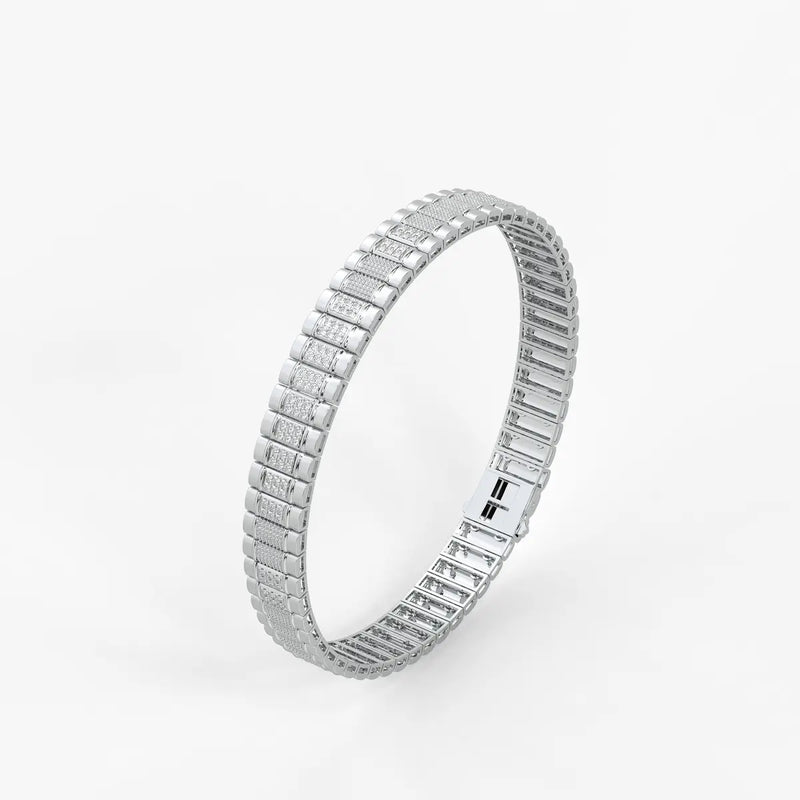 Regalix Vault Link Bracelet For Men