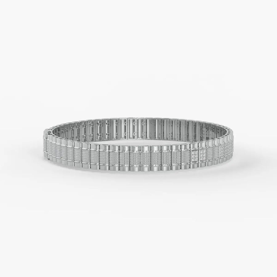 Regalix Vault Link Bracelet For Men