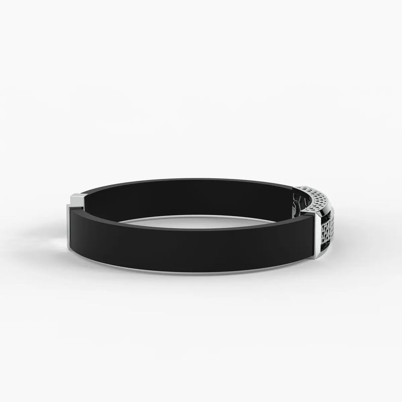 Zyron Edge Luxe Bar Bracelet For Men