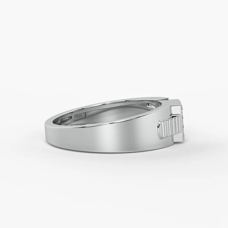 Rivex Gridlock Diamond Ring for Men