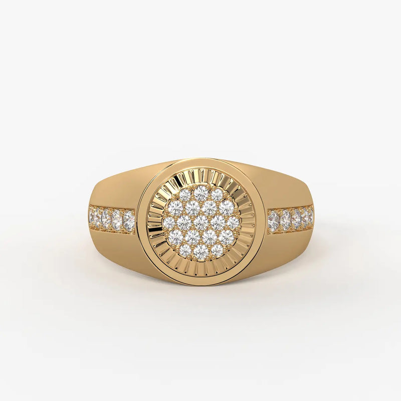 Orvantis HaloForge Diamond Ring for Men
