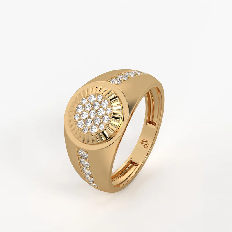 Orvantis HaloForge Diamond Ring for Men