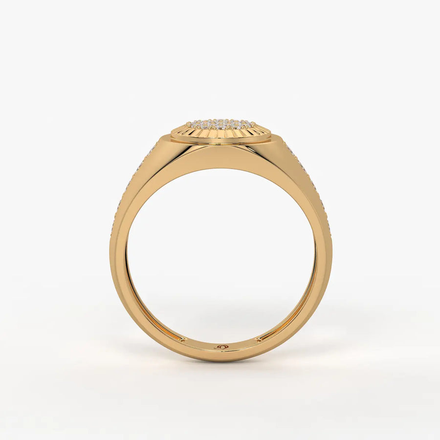Orvantis HaloForge Diamond Ring for Men