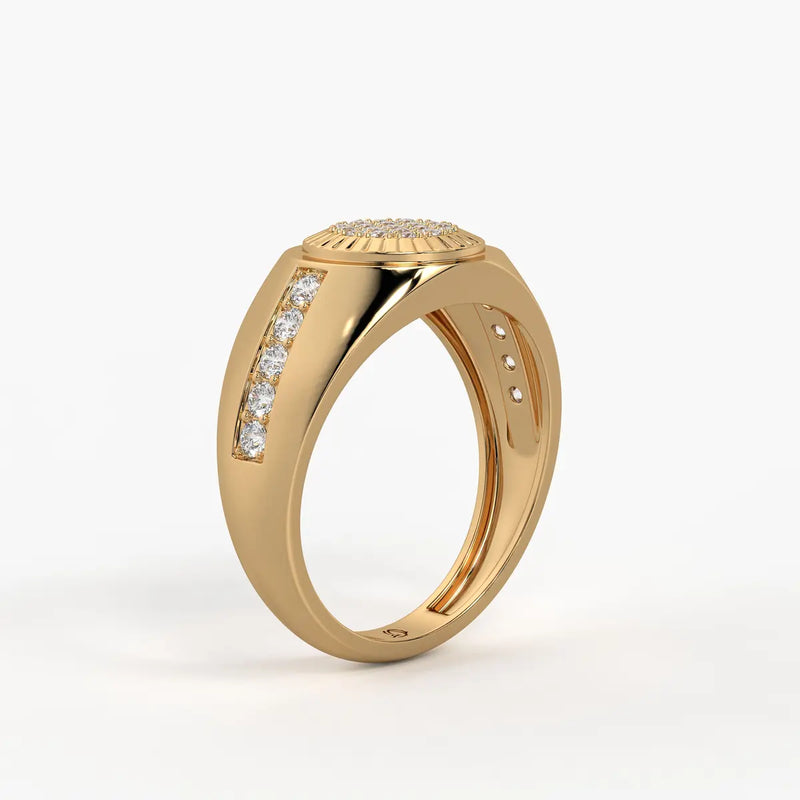 Orvantis HaloForge Diamond Ring for Men
