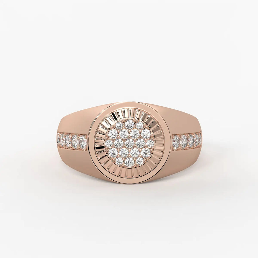 Orvantis HaloForge Diamond Ring for Men