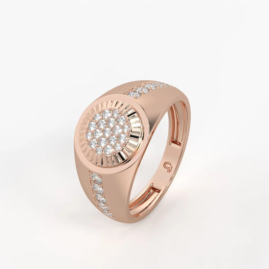 Orvantis HaloForge Diamond Ring for Men