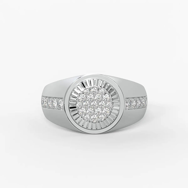 Orvantis HaloForge Diamond Ring for Men