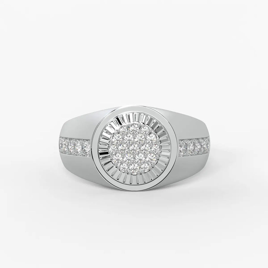 Orvantis HaloForge Diamond Ring for Men