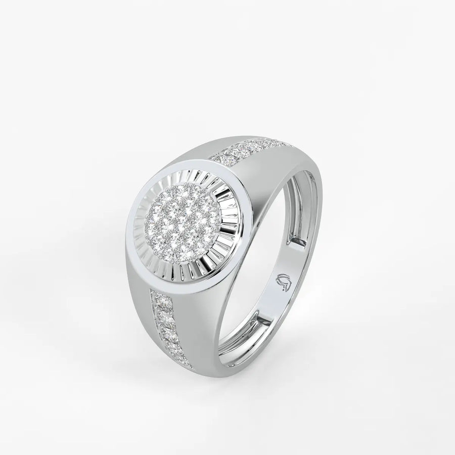 Orvantis HaloForge Diamond Ring for Men
